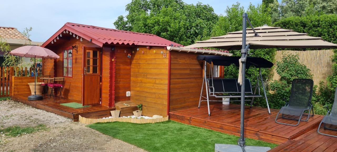 Le Chalet Des Dany Saint-Mamert-du-Gard Eksteriør bilde
